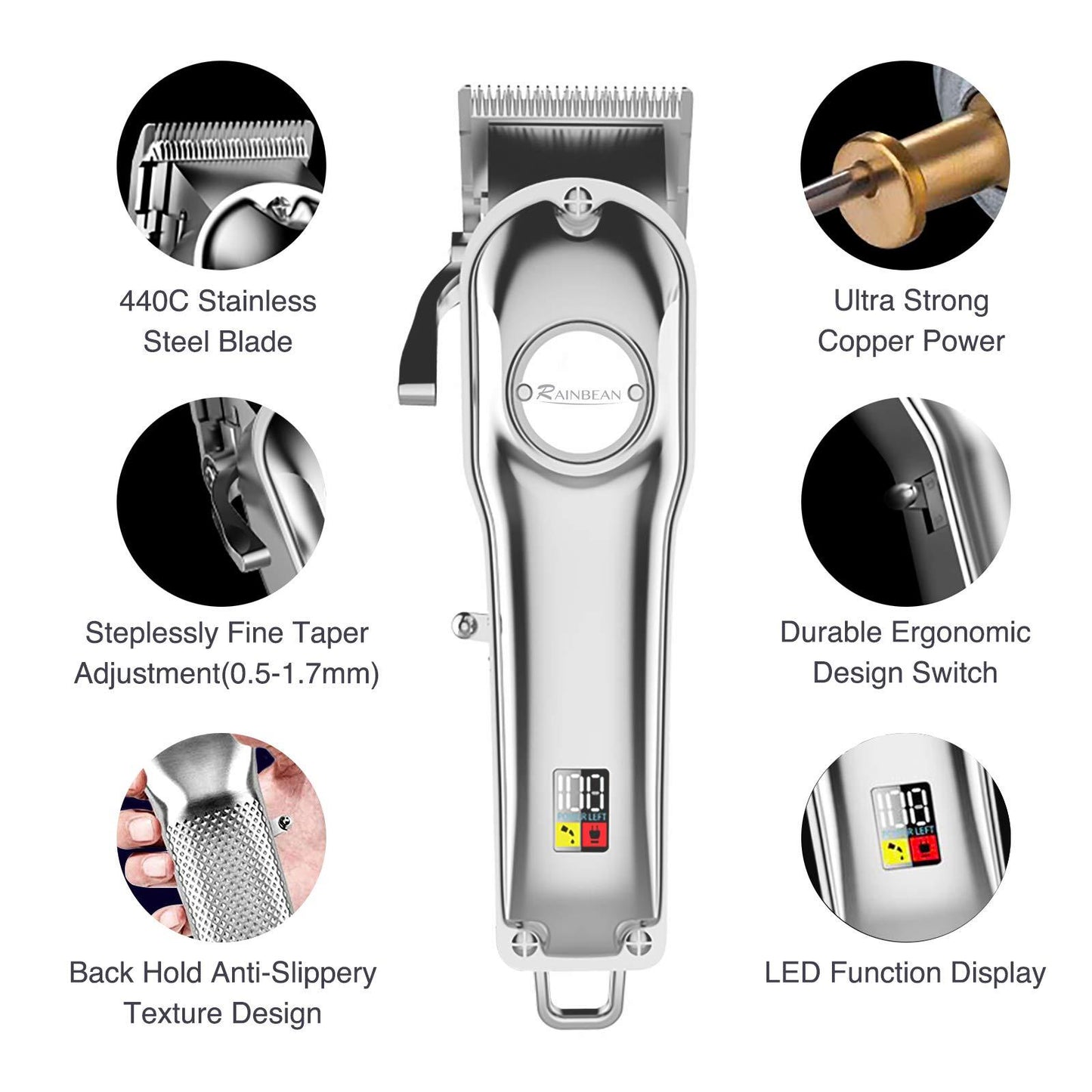 3 in 1 Cordless Trimmer Grooming Kit